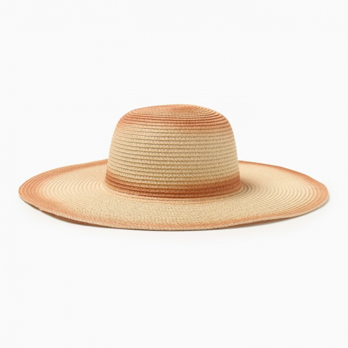 Шляпа женская MINAKU, цв.коричневый, р-р 58