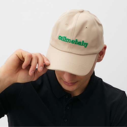 Кепка MINAKU Callmebaby, бежевая, размер 56-58