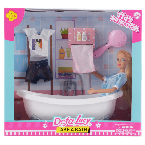 1 шт. доступнок заказу/ Игровой набор с куклой DEFA Lucy 