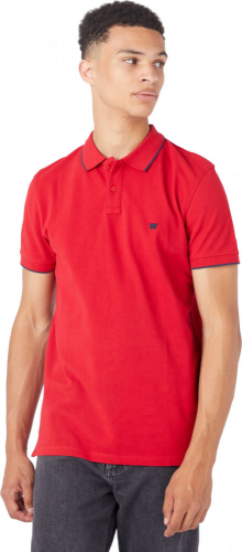 Рубашка поло мужская POLO SHIRT RED, WRANGLER