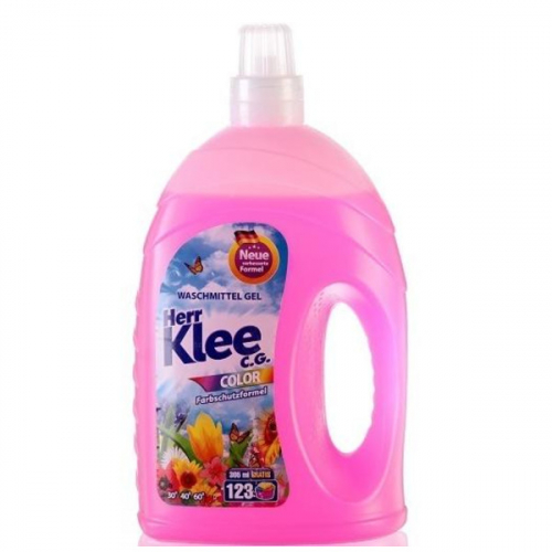 Гель для стирки цветных тканей Herr Klee C.G. Waschmitel Gel Color, Clovin 4305 мл на 123 стирки