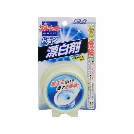 Очищающая и дезодорирующая таблетка для бачка унитаза с отбеливающим эффектом Bluelet Dobon Bleach, Kobayashi, 120 г