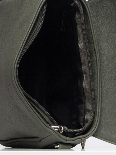 Сумка: Женская сумка экокожа Richet 2756VNT 732 Зеленый
