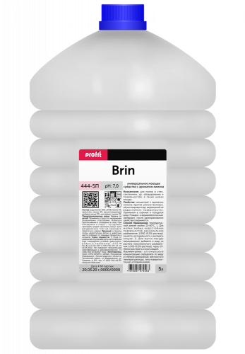 PROFIT BRIN Универсальное моющее средство с ароматом лимона 5 л