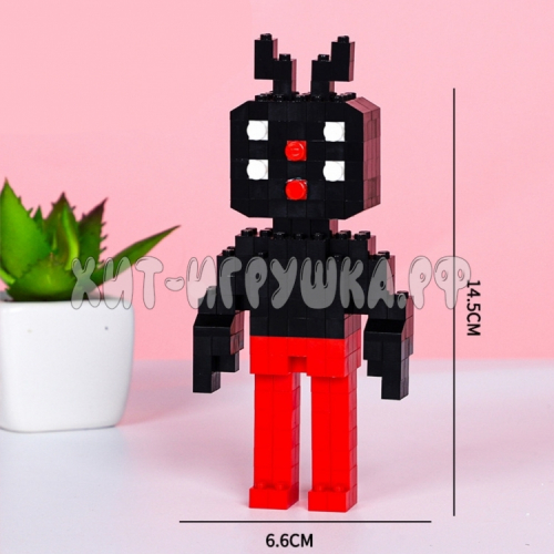 Конструктор 3D из миниблоков Скибиди Туалет Skibidi Toilet 451 дет. 85110, 85110