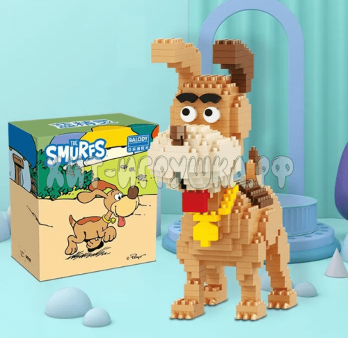 Конструктор 3D из миниблоков DOG 566 дет. 18352, 18352