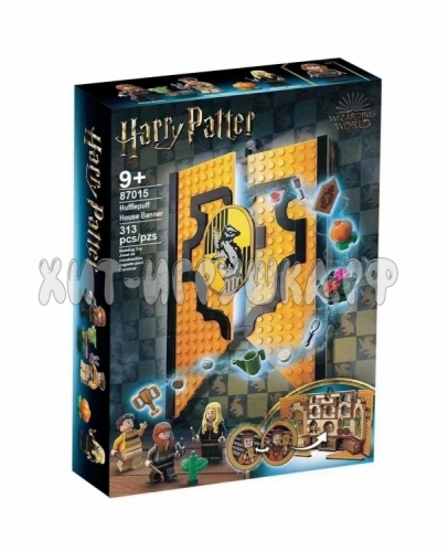 Конструктор Harry Potter Гарри Поттер Знамя факультета Пуффендуй 313 дет. 87015 / 6113, 87015