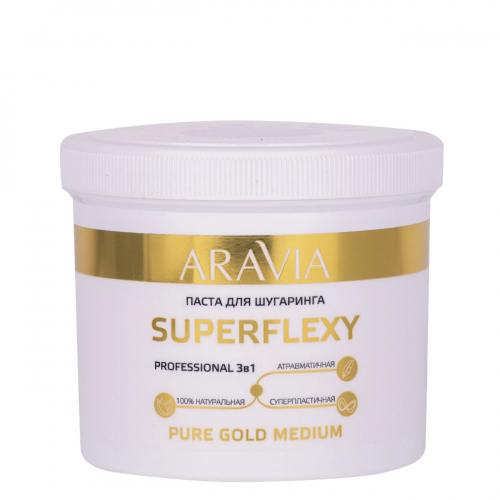 398616 ARAVIA Professional Паста для шугаринга SUPERFLEXY PURE GOLD, 750 г