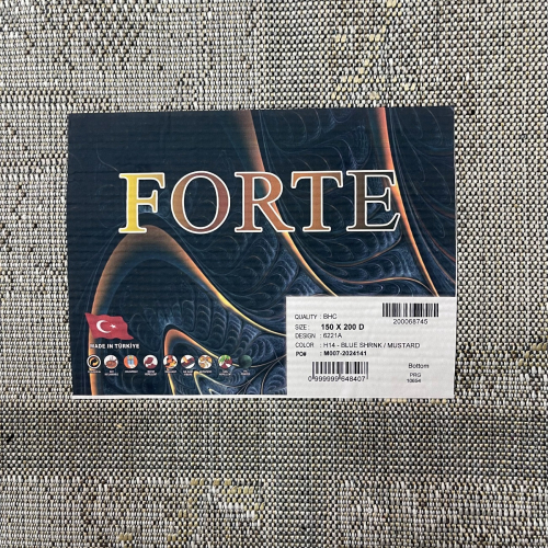 Ковер Forte 6221A_BLUE_MUSTARD