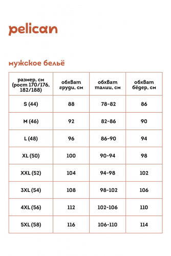 Трусы PELICAN #963505Черный