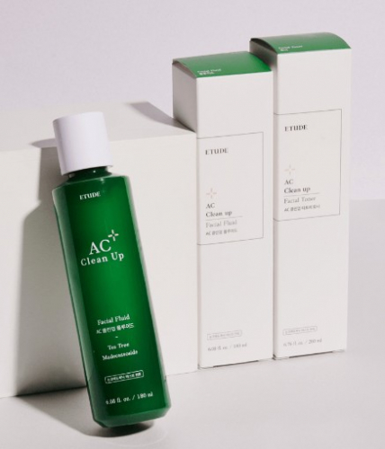 ETUDE HOUSE AC Clean Up Fluid Флюид для проблемной кожи с экстрактом чайного дерева и мадекассоидом 180мл