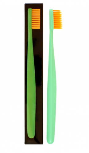 oh,lollyday X Dentique Toothbrush Green Зубная щетка зеленая 1шт