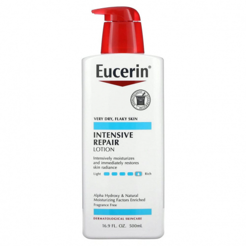 Eucerin, Интенсивное восстановление, Насыщенный лосьон, Без отдушек