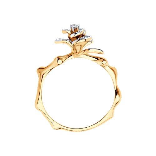 1011277 - Кольцо из золота с бриллиантами