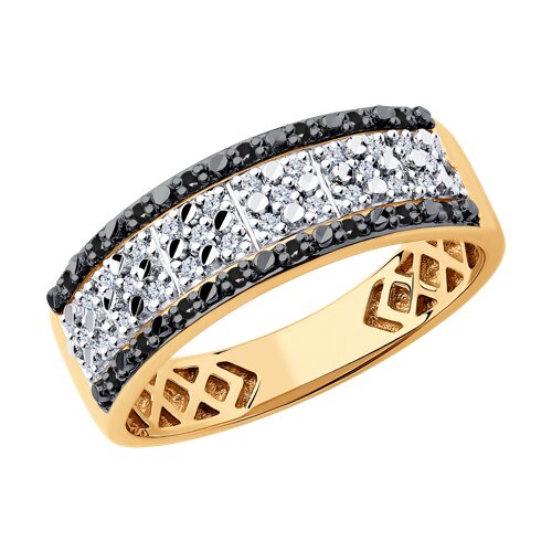 7010080 - Кольцо из золота с бриллиантами