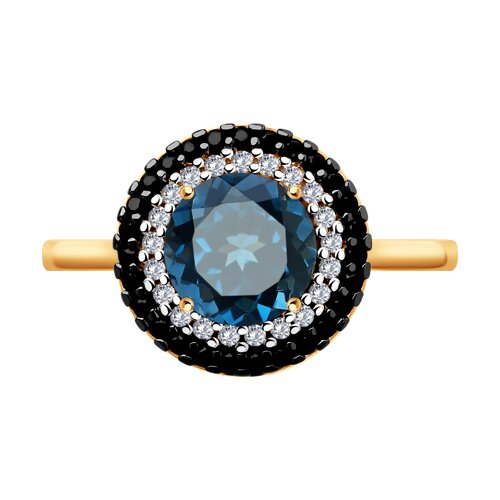 714973 - Кольцо золотое пробы 585