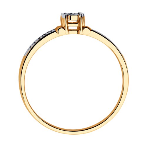 1011800 - Кольцо из золота с бриллиантами