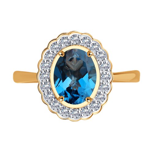 716770 - Кольцо золотое пробы 585