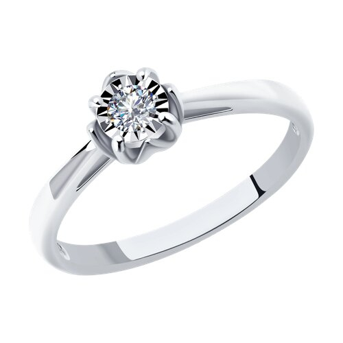 1011069 - Помолвочное кольцо c бриллиантом