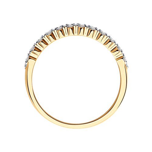 1012075 - Кольцо из золота с бриллиантами