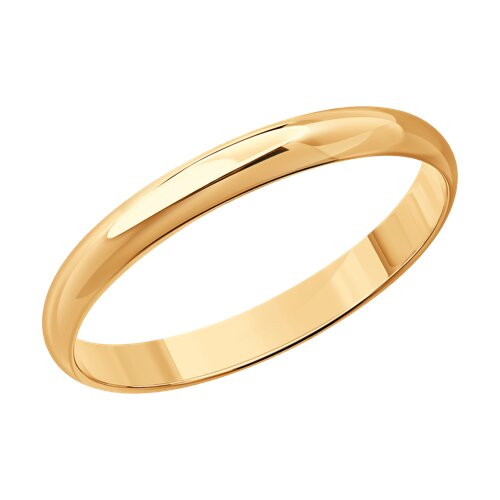 110183 - Обручальное кольцо из золота