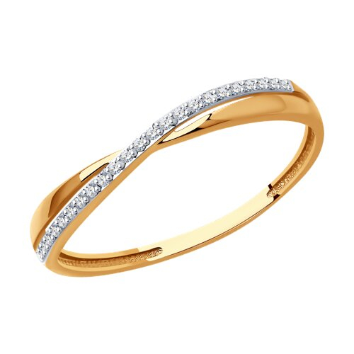 1012306 - Кольцо из золота с бриллиантами