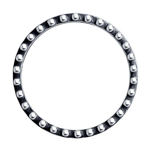 95010131 - Кольцо из чернёного серебра