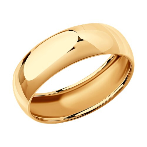110180 - Обручальное кольцо из золота