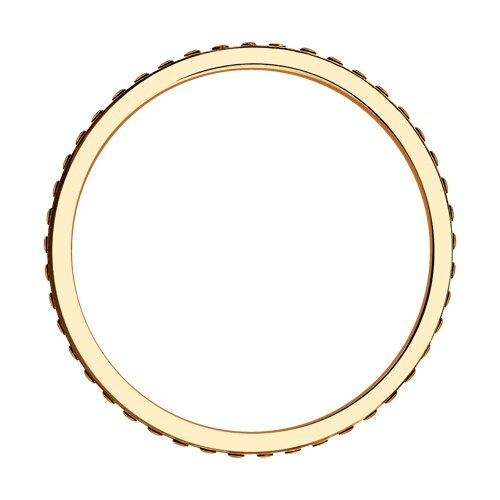 93010189 - Кольцо из золочёного серебра с фианитами