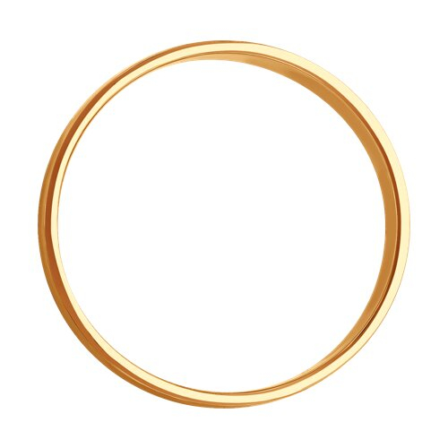 110224 - Обручальное кольцо из золота с алмазной гранью