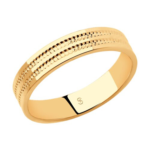 111201 - Обручальное кольцо из золота