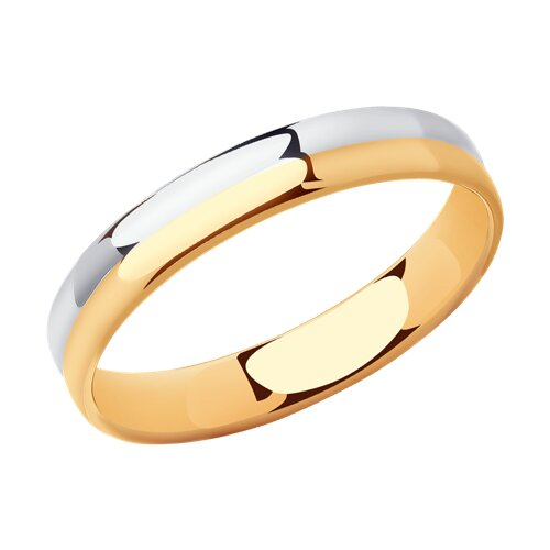 93-111-01453-1 - Обручальное кольцо их золочёного серебра