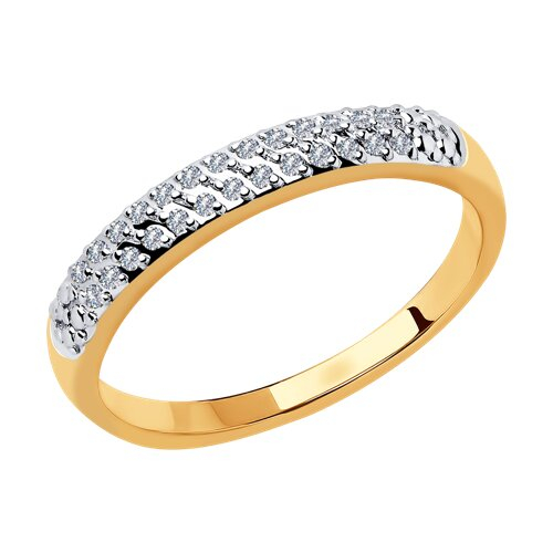 1011798 - Кольцо из золота с бриллиантами