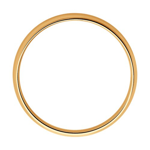 93110001 - Обручальное кольцо из золочёного серебра