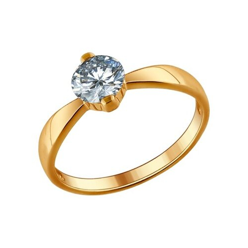 93010485 - Помолвочное кольцо из позолоченного серебра