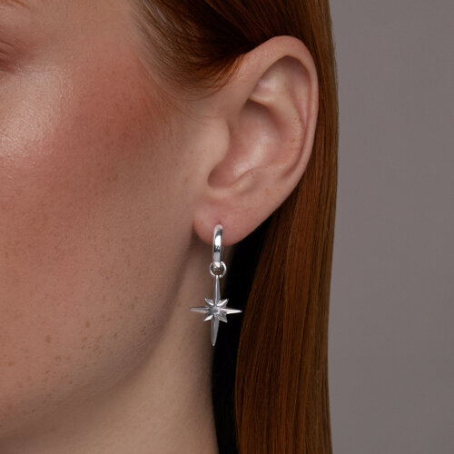 94170349 - Серьга из серебра