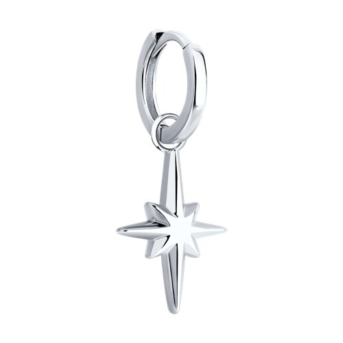 94170349 - Серьга из серебра