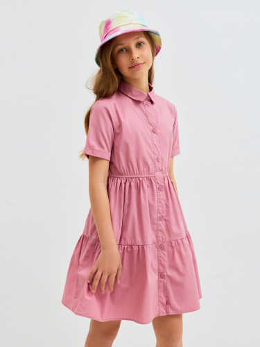20210200588 (пыльный розовый) Платье детское
