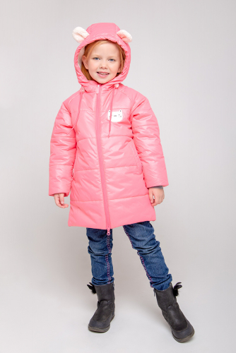 ВК 38082/2 ГР (розовый) Пальто детское