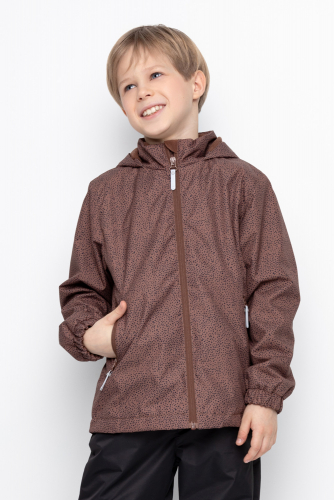 ВК 30111/н/2 УЗГ (бежево-коричневый, крапинка) Куртка детская