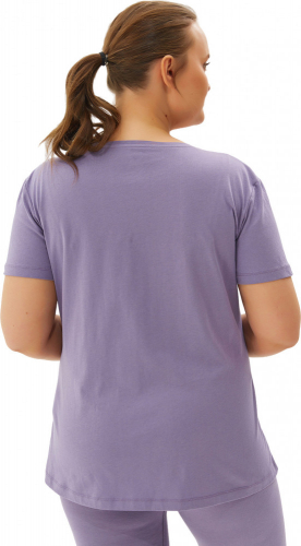 Футболка женская Bilcee Plus Size Women's V-Neck T-Shirt, Bilcee