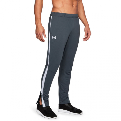 Брюки мужские SPORTSTYLE PIQUE TRACK PANT Stealth Gray /  / White, Under Armour