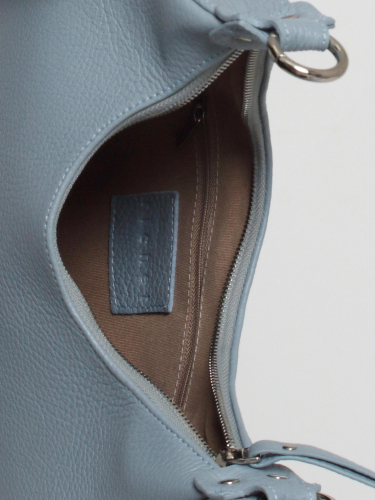 Женская кожаная сумка Richet 3141LN 349 голубой