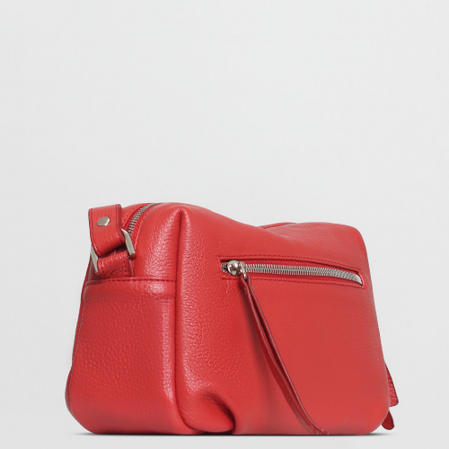 Женская кожаная сумка Richet 2742LN 255 Красный