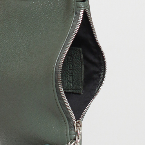 Женская кожаная сумка Richet 2480LN 342 Зеленый