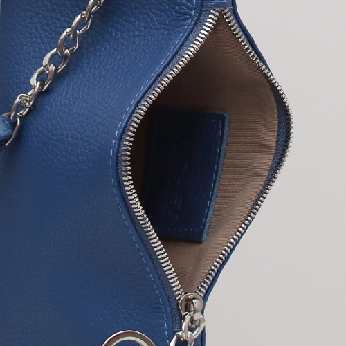 Женская кожаная сумка Richet 2480LN 269 Синий
