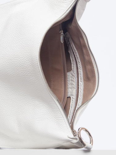 Женская кожаная сумка Richet 3200LN 256 Белый
