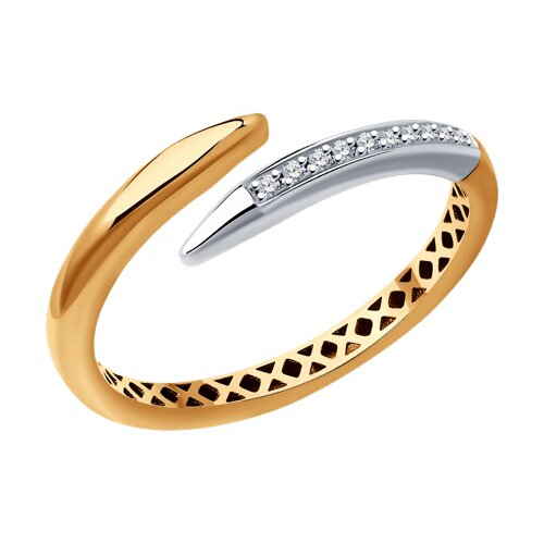 1012465 - Кольцо из золота с бриллиантами