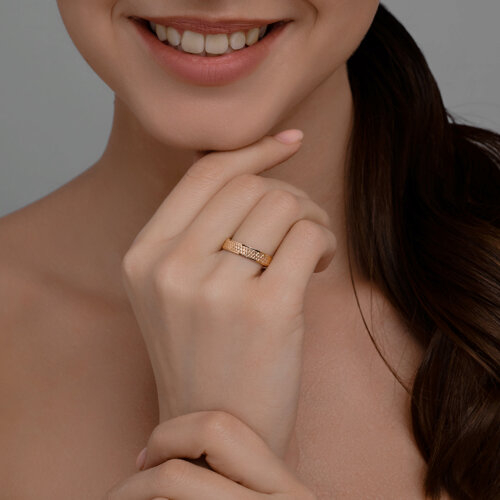 111210 - Обручальное кольцо из золота