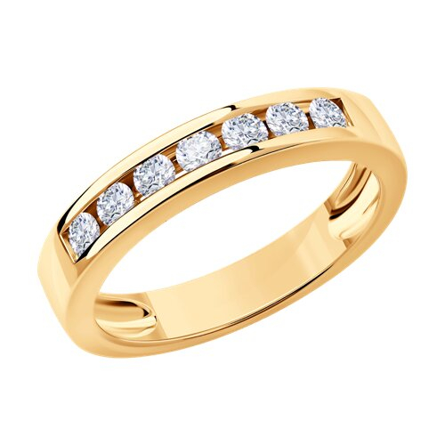 1012073 - Кольцо из золота с бриллиантами